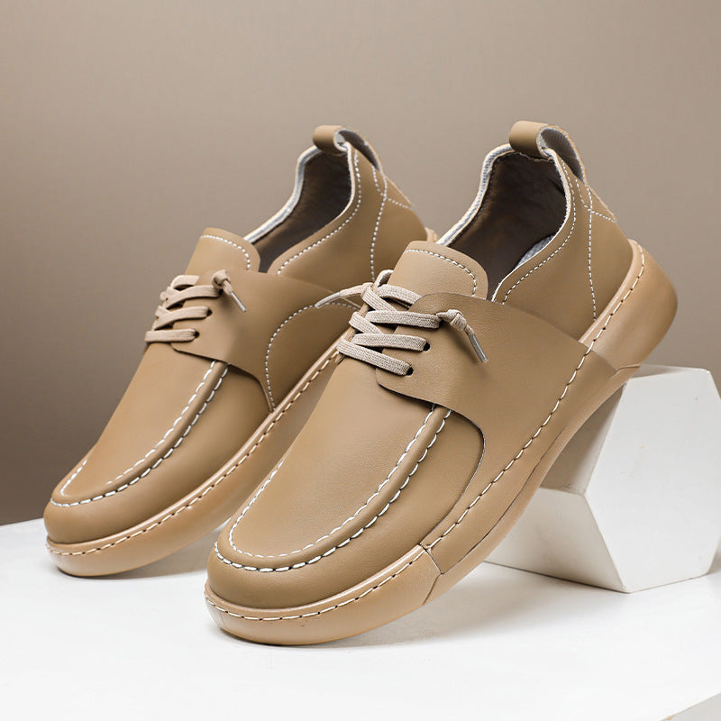 All-Match Retro British Business Casual Leather Shoes For Men