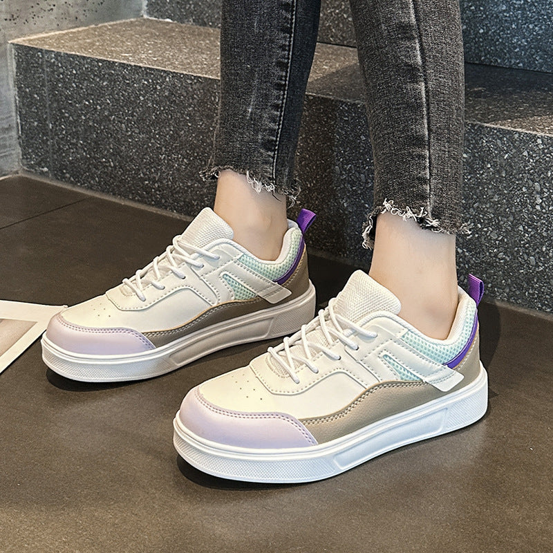 Women's Spring And Summer Low-Top Mesh Versatile Youth Sneaker