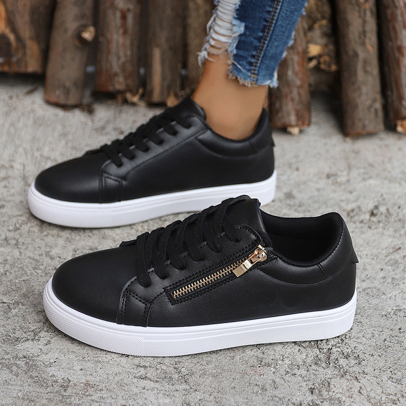 European And American Large Size Flat Bottom Sneaker Fashion All-Matching