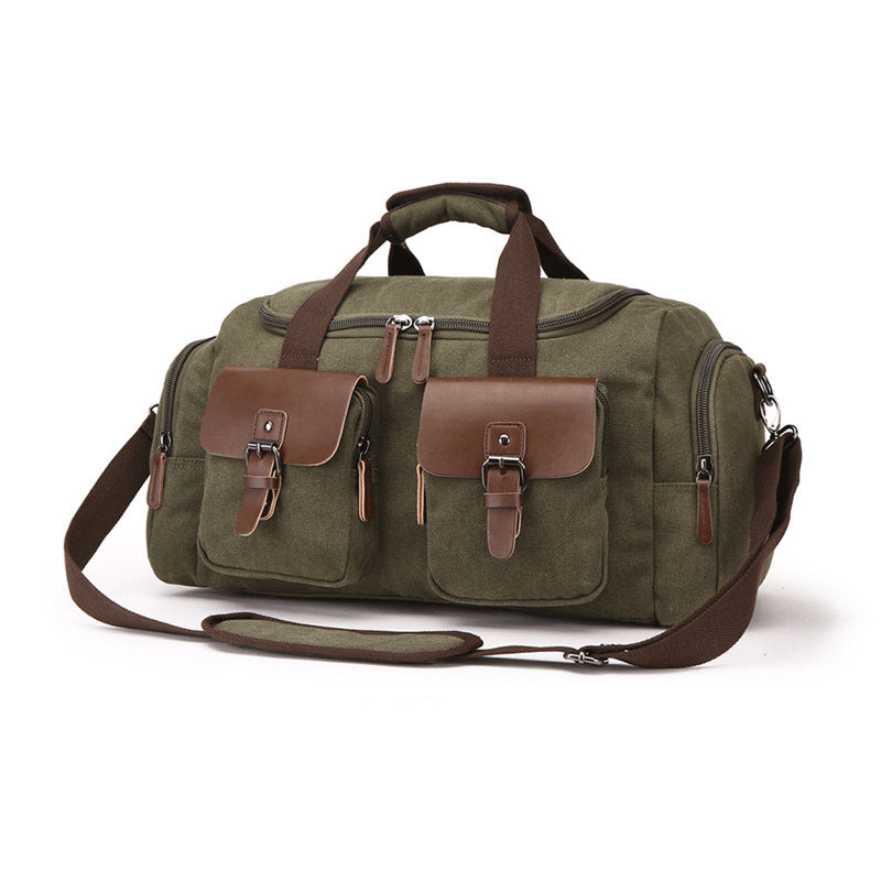 Retro Canvas Travel Unisex Shoulder Bag