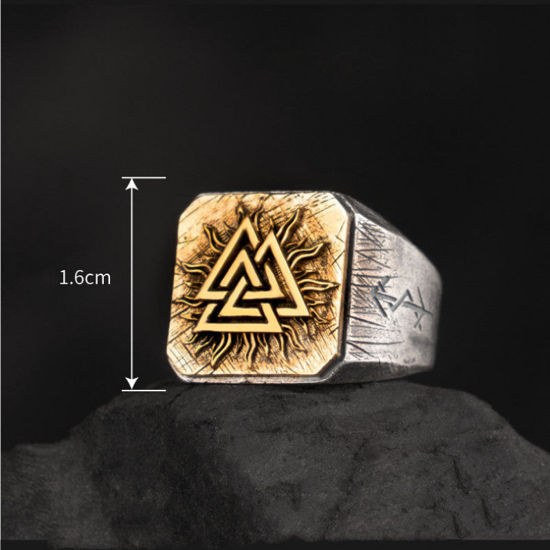 Men's Domineering Nordic Viking Ring