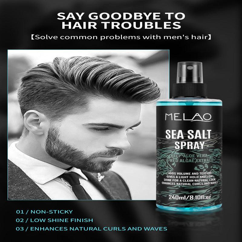 Natural Sea Salt Spray For Hair Men & Women, Adds Instant Volume, Texture, Thickness, Light Hold Texturizing & Thickening