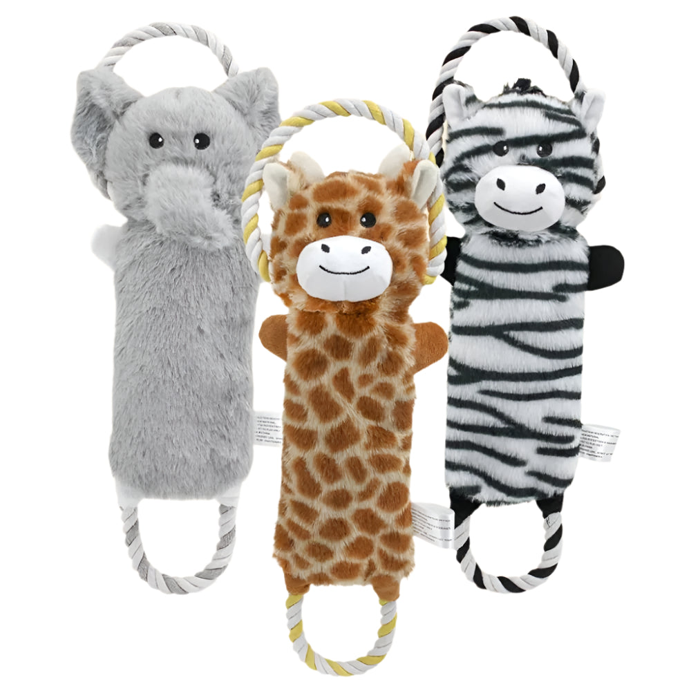 Funny Plush Stuffed Animals Bite Resistant Pet Dog Chew Toys.