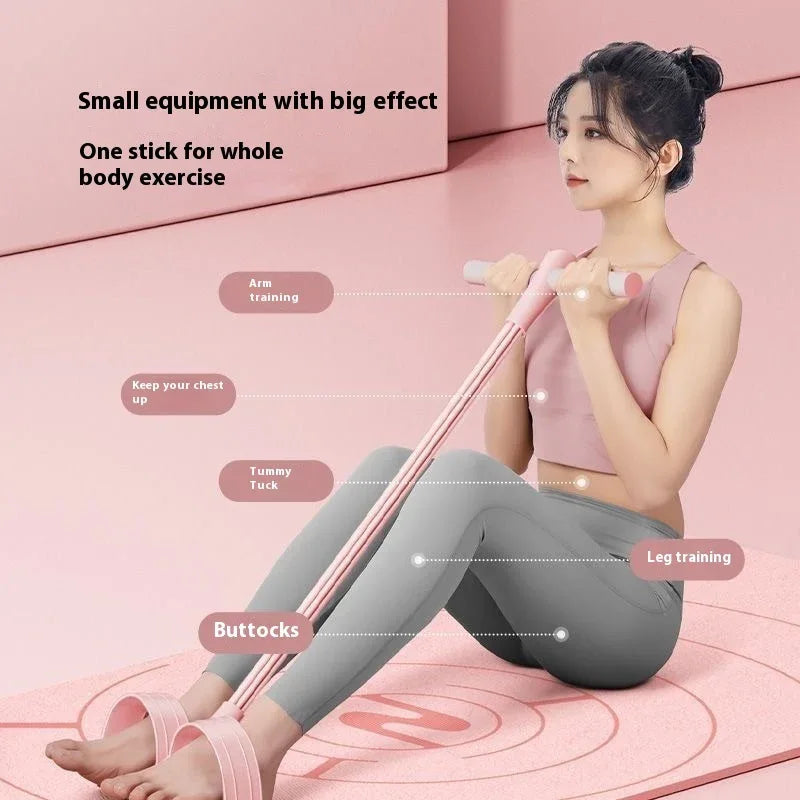 Pedal Puller Chest Expander Upgraded Sit-Ups Abdominal Versatile At Home Workout Gym Equipment.