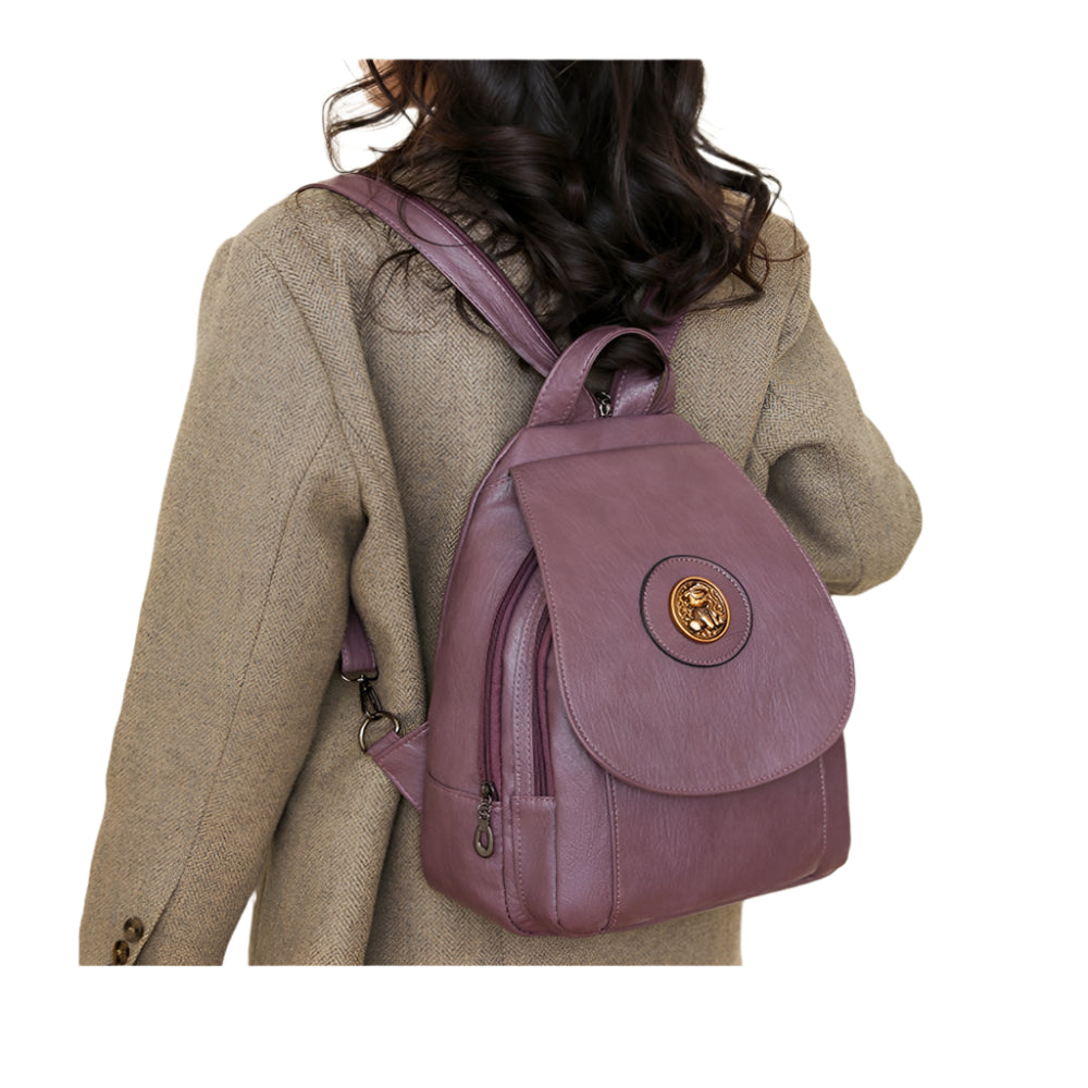 Simple Large Capacity Crossbody Chest Bag Leisure Travel Small Backpack