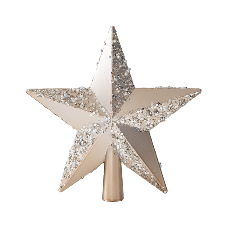 Christmas Tree Decorations Star Creative Retro
