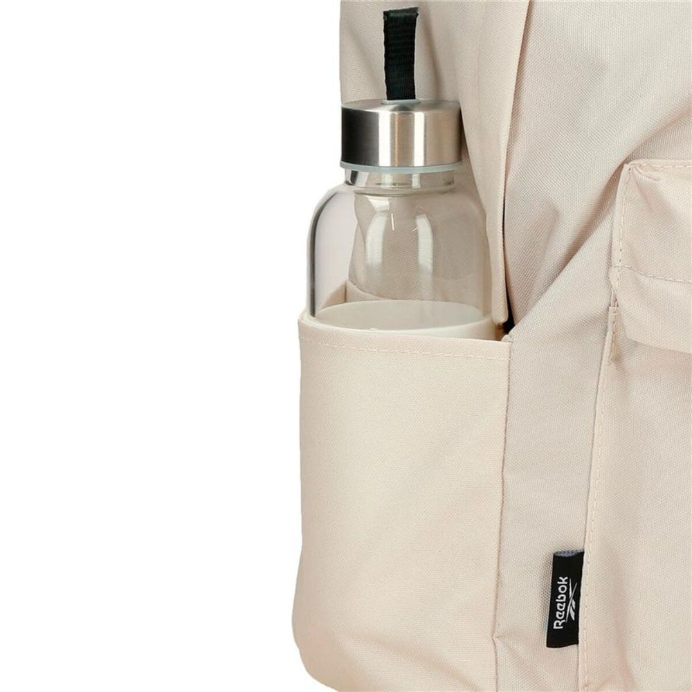 Beige Polyester Backpack Reebok Brooklyn