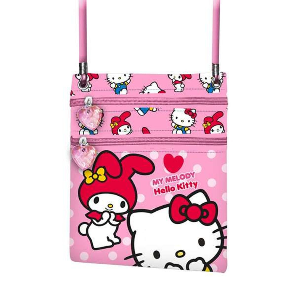 Compact Pink Hello Kitty Shoulder Bag