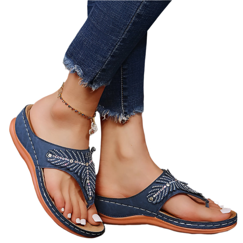 Women's Shoes Rhinestone Wedge Sandals