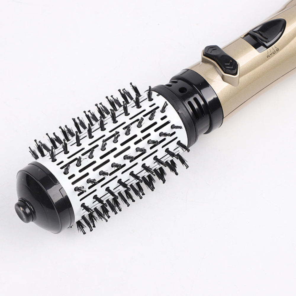 Electric Automatic Multi-Functional Hair Curler And Hair Straightener Brush