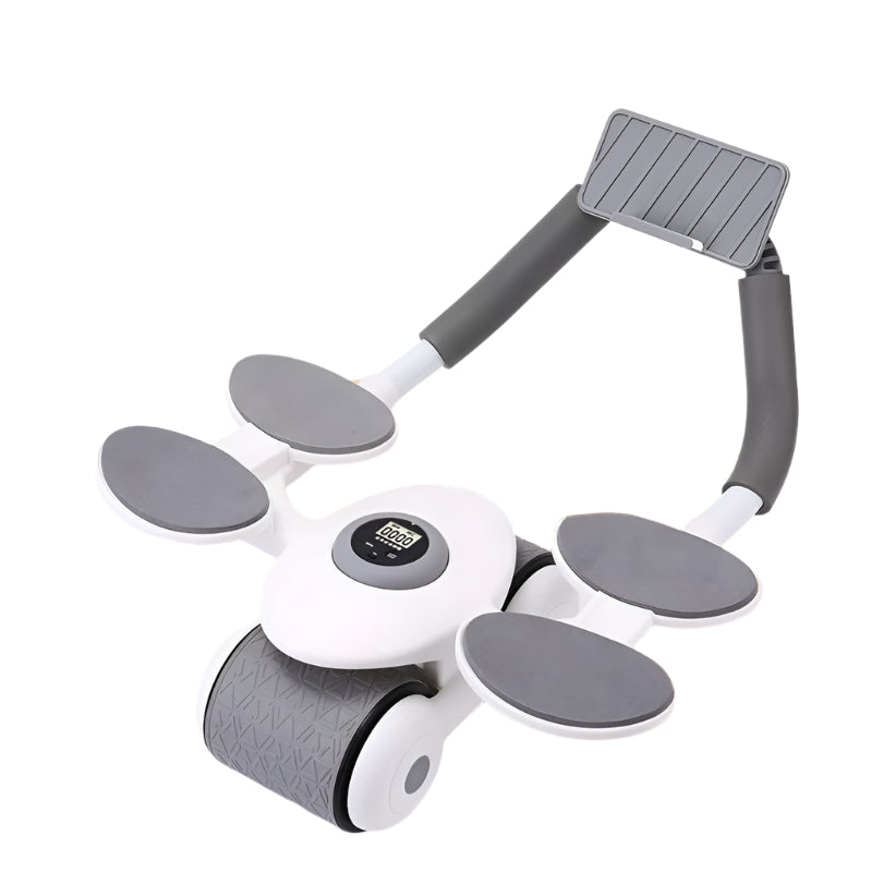 Multifunctional Fitness Abdominal Wheel For Abs Training With Elbow Support.