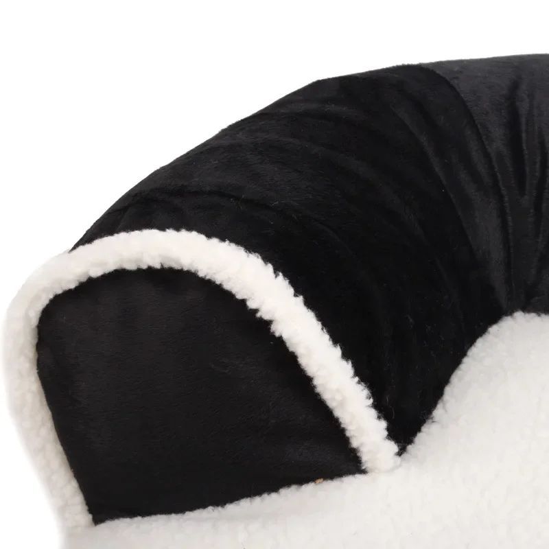 Soft Cat Dog Pet Bed Warm Comfortable Sofa With Pillow.