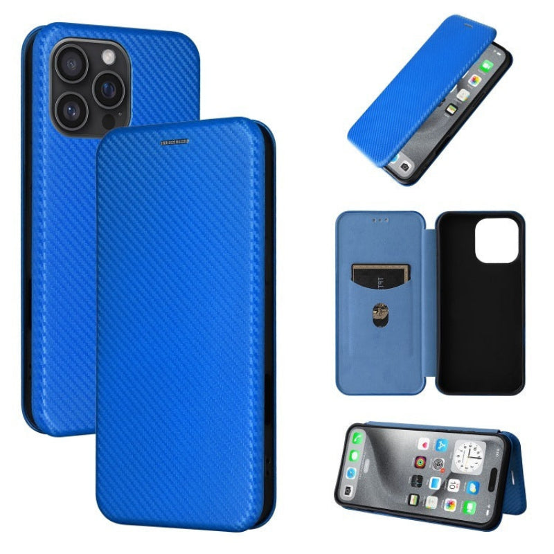 Solid Color Leather Phone Case