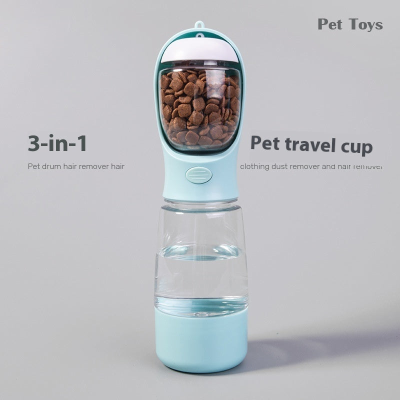 Water And Food Pet Dog Portable Drinking Water Bottle Cup