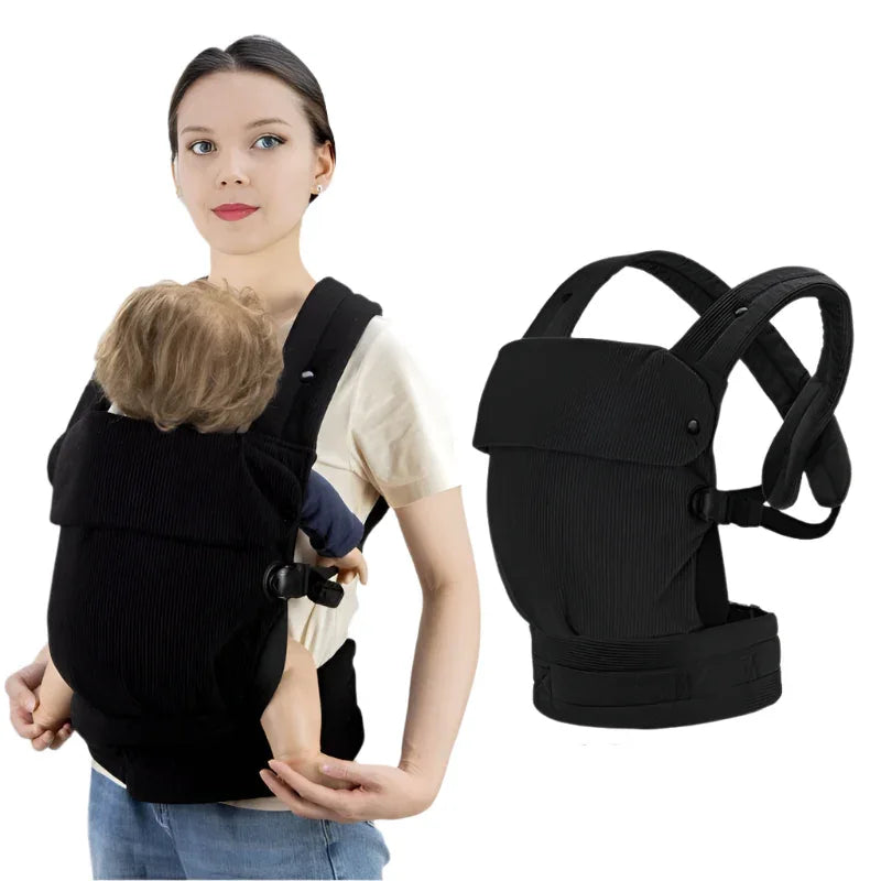 Adjustable Cotton Front And Back Baby Carrier.