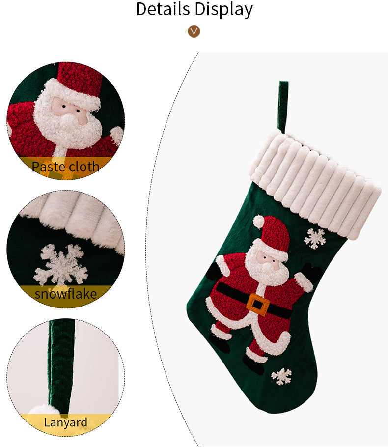 Christmas Decorations Stockings Gift Bags