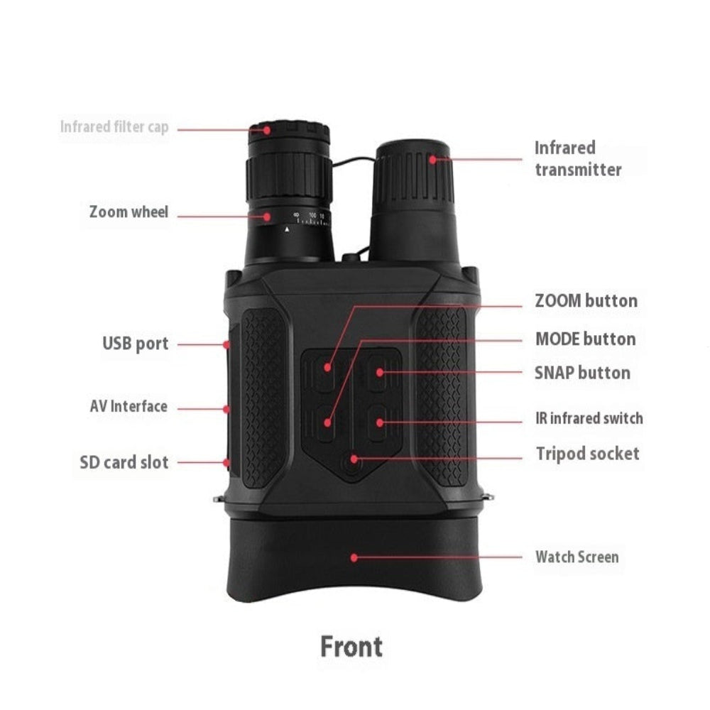 V400B Infrared Night Vision Digital Binocular
