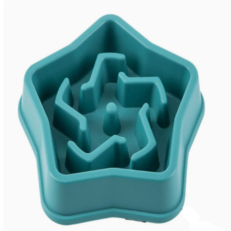 Slow Anti-choke Anti-Skid Feeding Dog Bowl