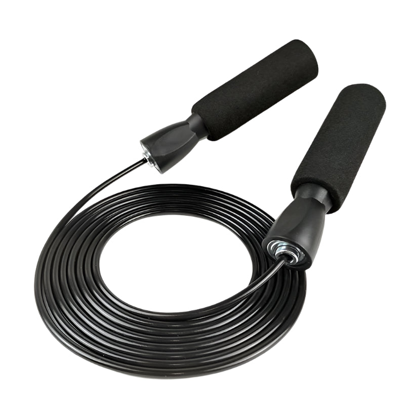 Steel Bearing Wire Rope PVC Fitness Skipping Jumping Rope.