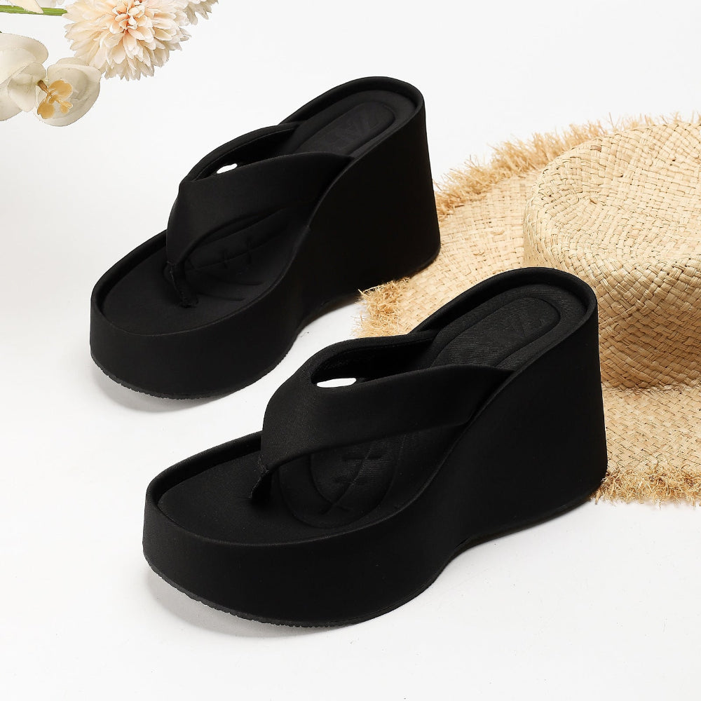 Thick Soled Slippers Woman Lady Shoes Sandals