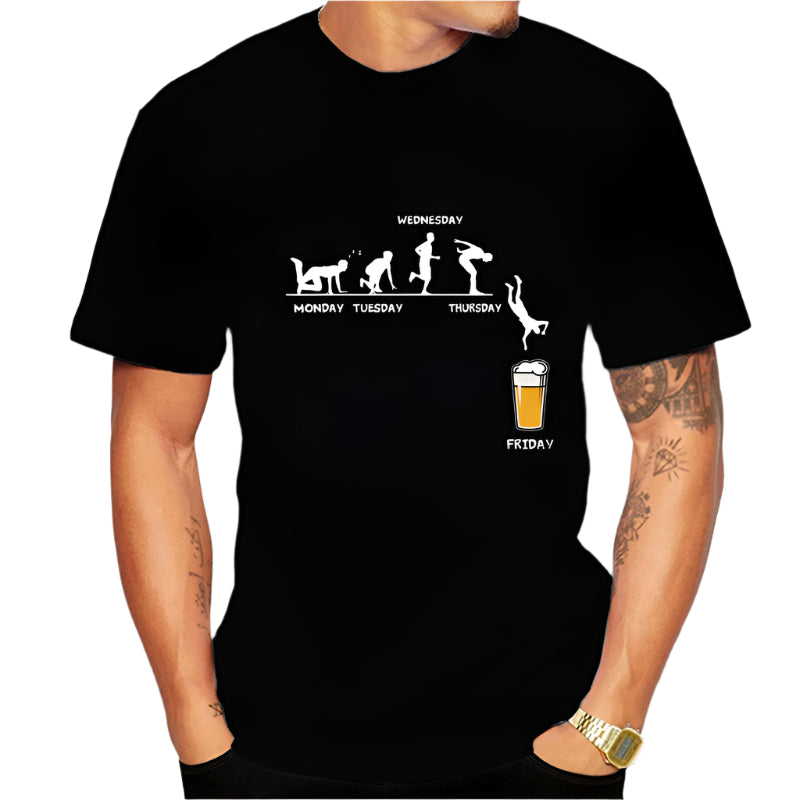 Men's Casual Friday Beer T-Shirts