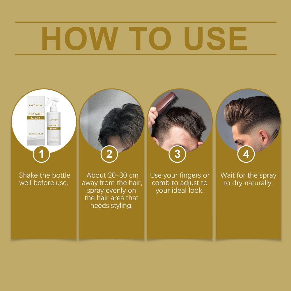 Men's Sea Salt Hair Styling Spray