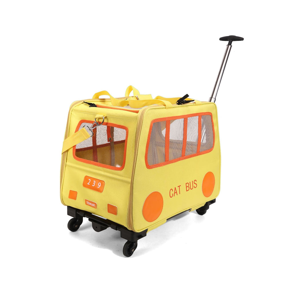 Pet Trolley Bag Portable Versatile Cat Bus