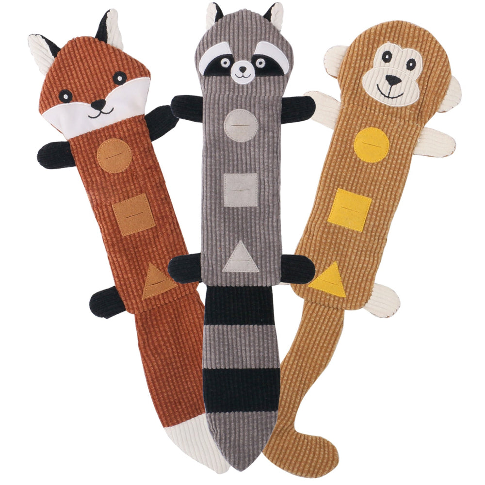 Durable Bite-Resistant Squeaky Grinding Teeth Food Treat Dispensing Pet Dog Chew Toy.