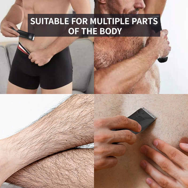 Body Hair Groin Pubic Hair Intimate Electric Washable Trimmer
