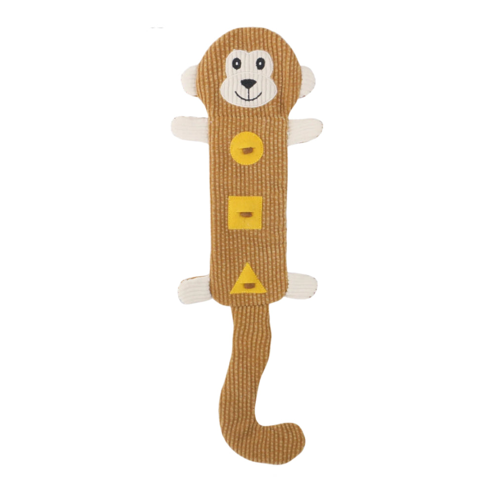 Durable Bite-Resistant Squeaky Grinding Teeth Food Treat Dispensing Pet Dog Chew Toy.