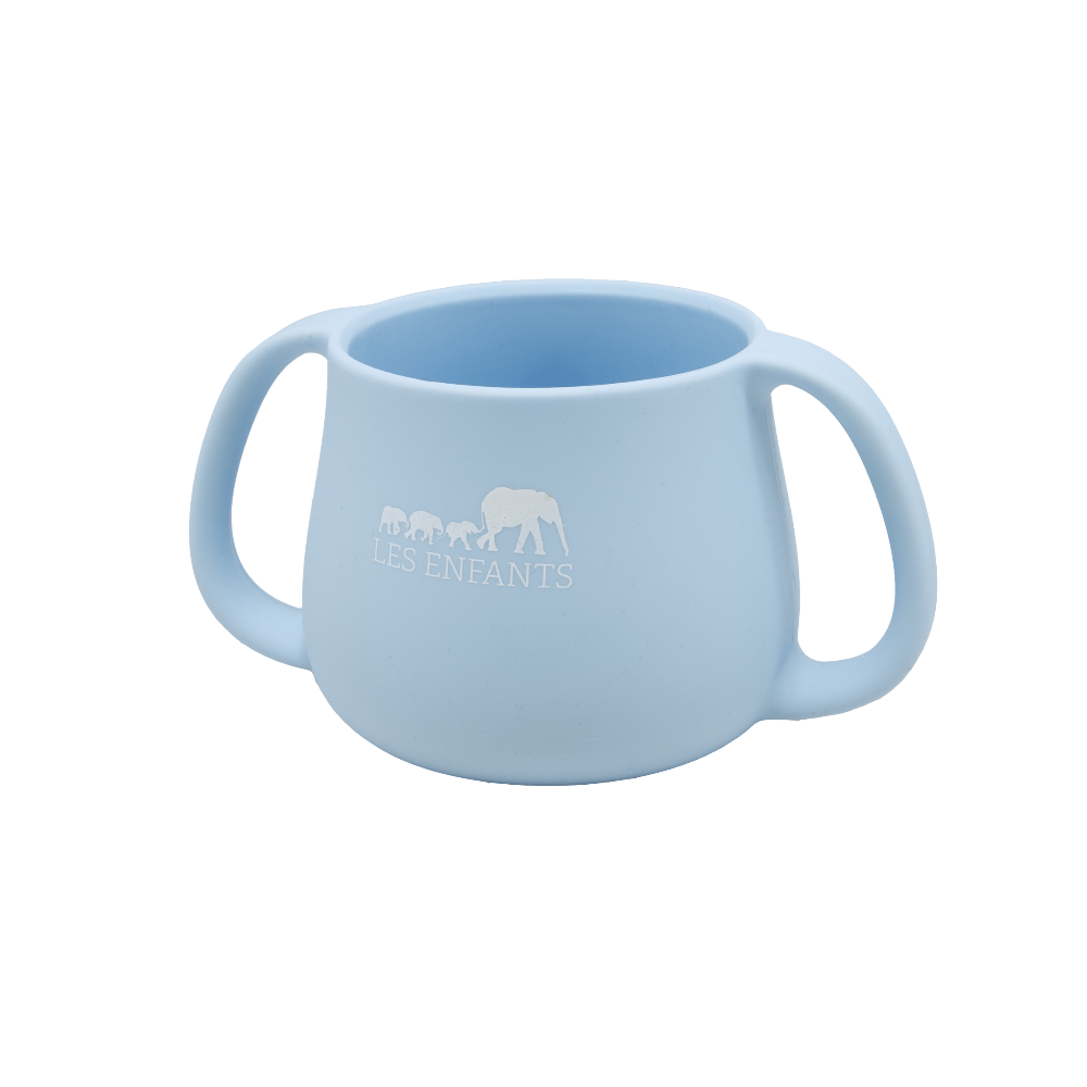 Silicone Feeding Cup For Babies - Blue