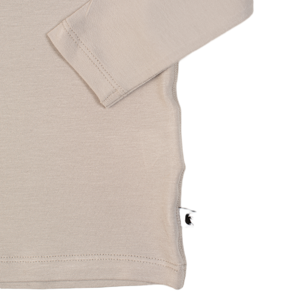 Bamboo Baby Long Sleeve Grey T-Shirt