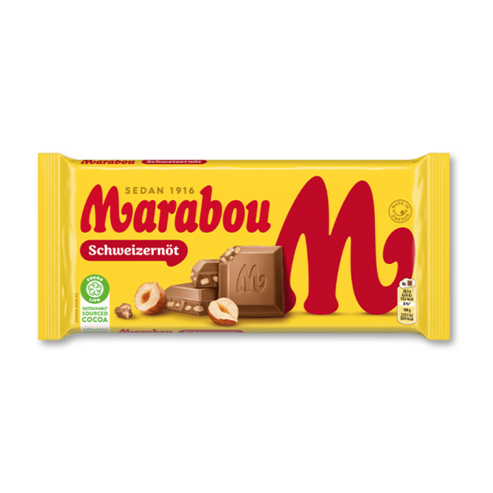 Marabou Swiss Swiss Nut 90g