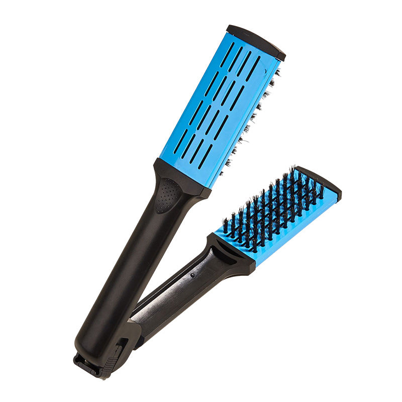 V Clip Straight Roll Hair Straightener