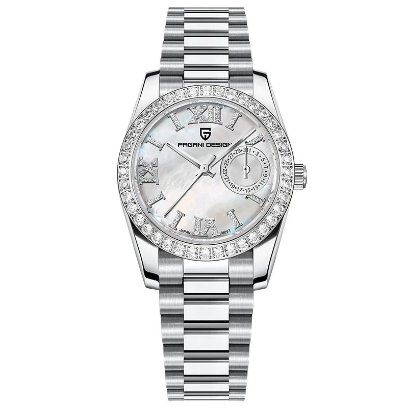 Women's Elegant Stainless Steel Waterproof Watch