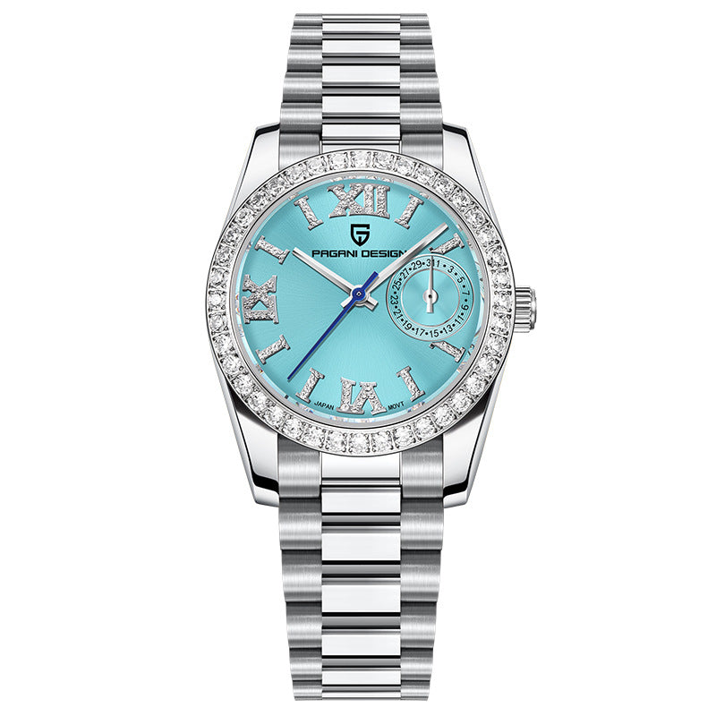 Women's Elegant Stainless Steel Waterproof Watch