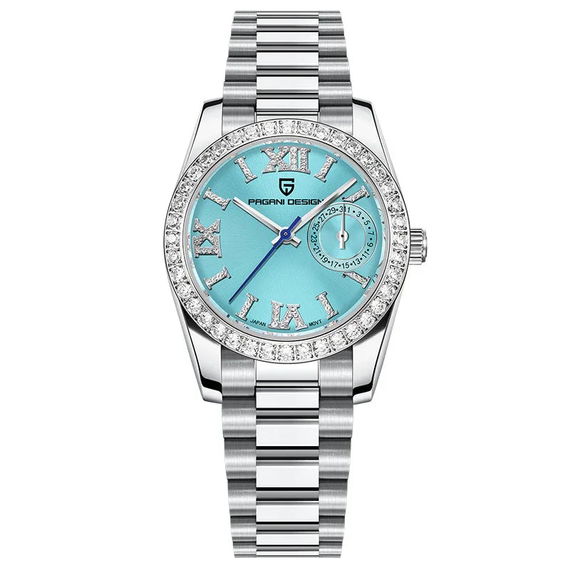 Women's Elegant Stainless Steel Waterproof Watch