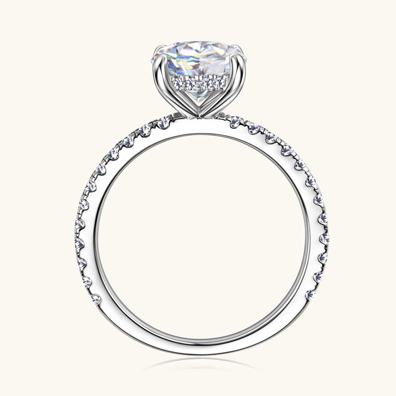 Women's Creative 2 Karat Moissanite Ring
