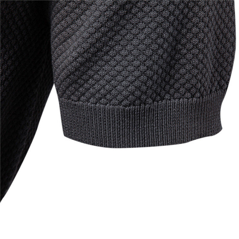 Men's Woolen Summer Short Sleevee Polo Shirt