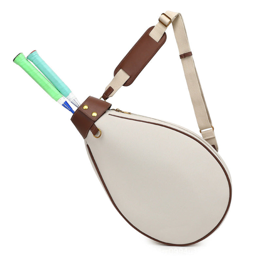 Large Capacity One-Shoulder Badminton Tennis Crossbody Racket Bag