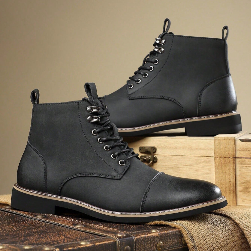 Fashion Business Casual Men's Retro Martin Boots