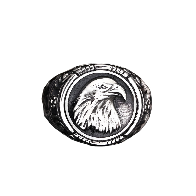 925 Sterling Silver Eagle Ring