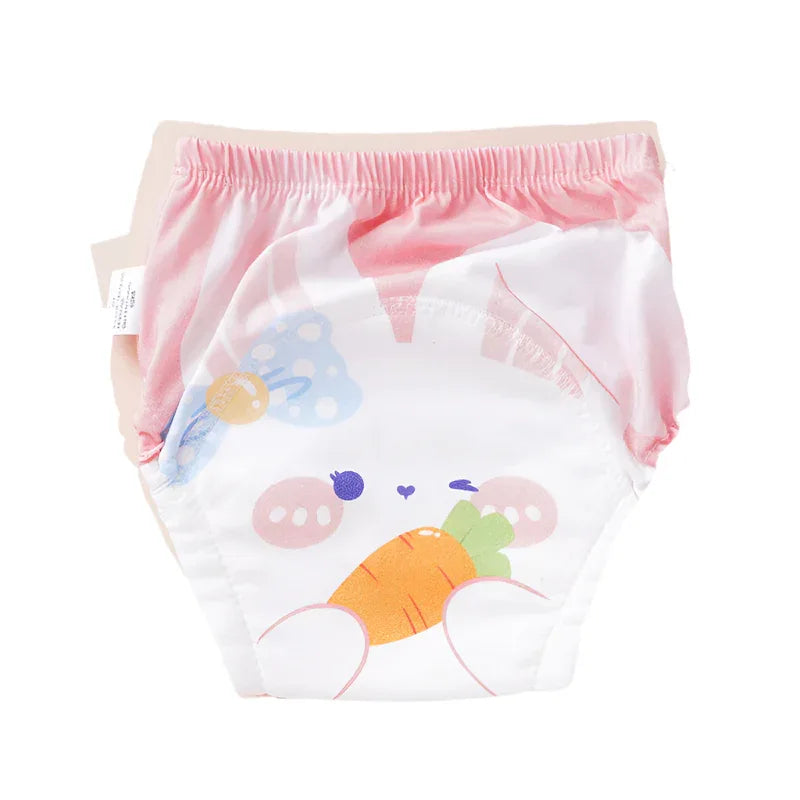 Baby's Pure Cotton Washable Reusable Comfortable Diaper.