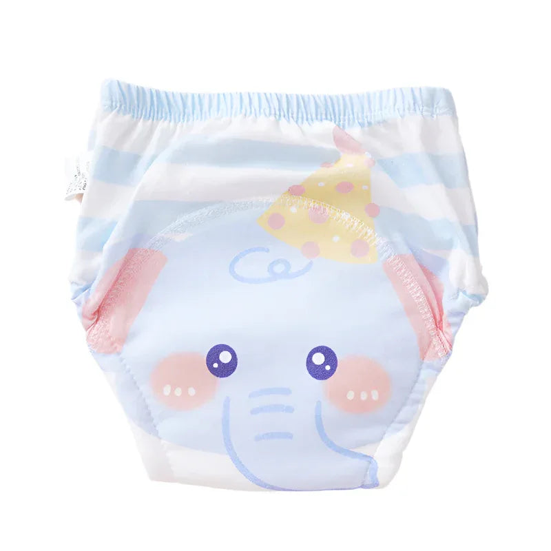 Baby's Pure Cotton Washable Reusable Comfortable Diaper.