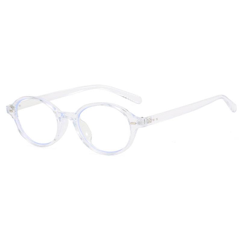 Women's Fashion Retro Literary Plain Glasses