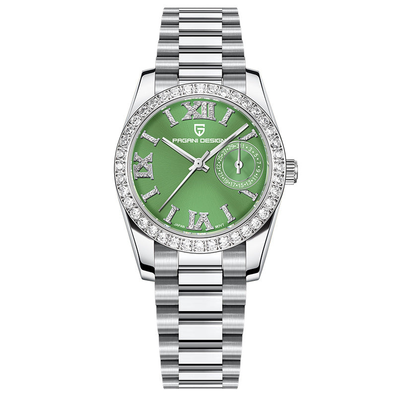 Women's Elegant Stainless Steel Waterproof Watch