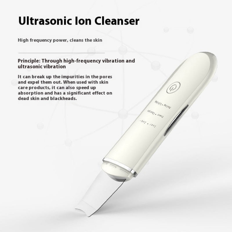 Ultrasonic Cleansing Ion Input And Output Instrument Pore Cleaning Blackhead Removal