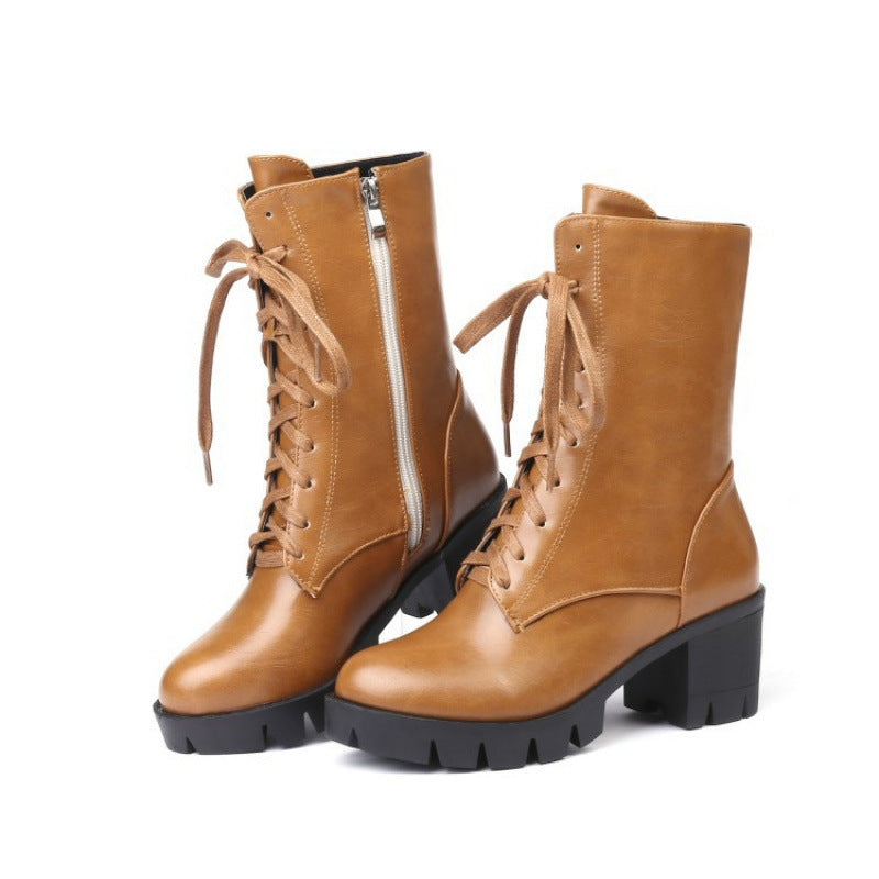Women's European And American Martin Boots