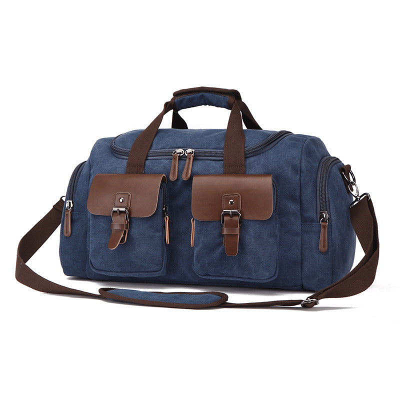 Retro Canvas Travel Unisex Shoulder Bag