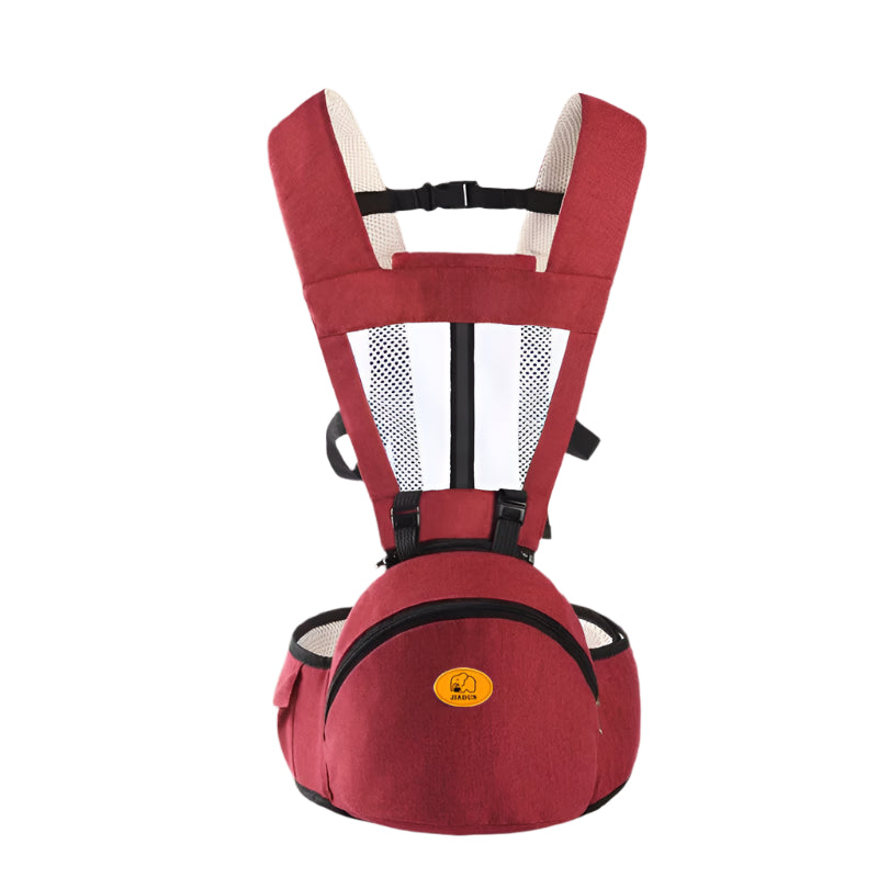Comfortable Ergonomic Baby Carriers With Adjustable Straps And Large Capacity Waist Pocket For Infants Kids 0-36 Months Unisex